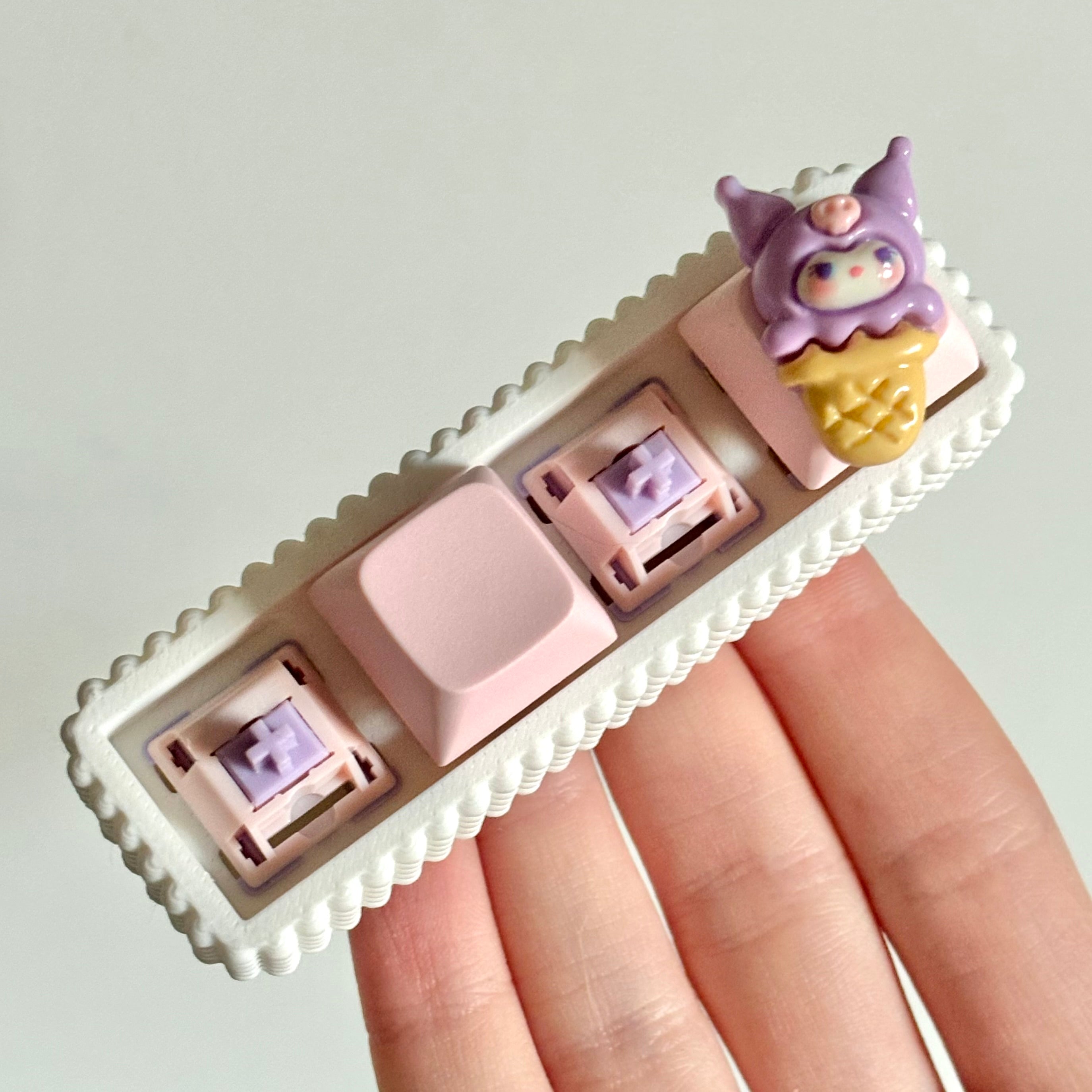 kuromi cone 4 key fidget – Kreamy Keys