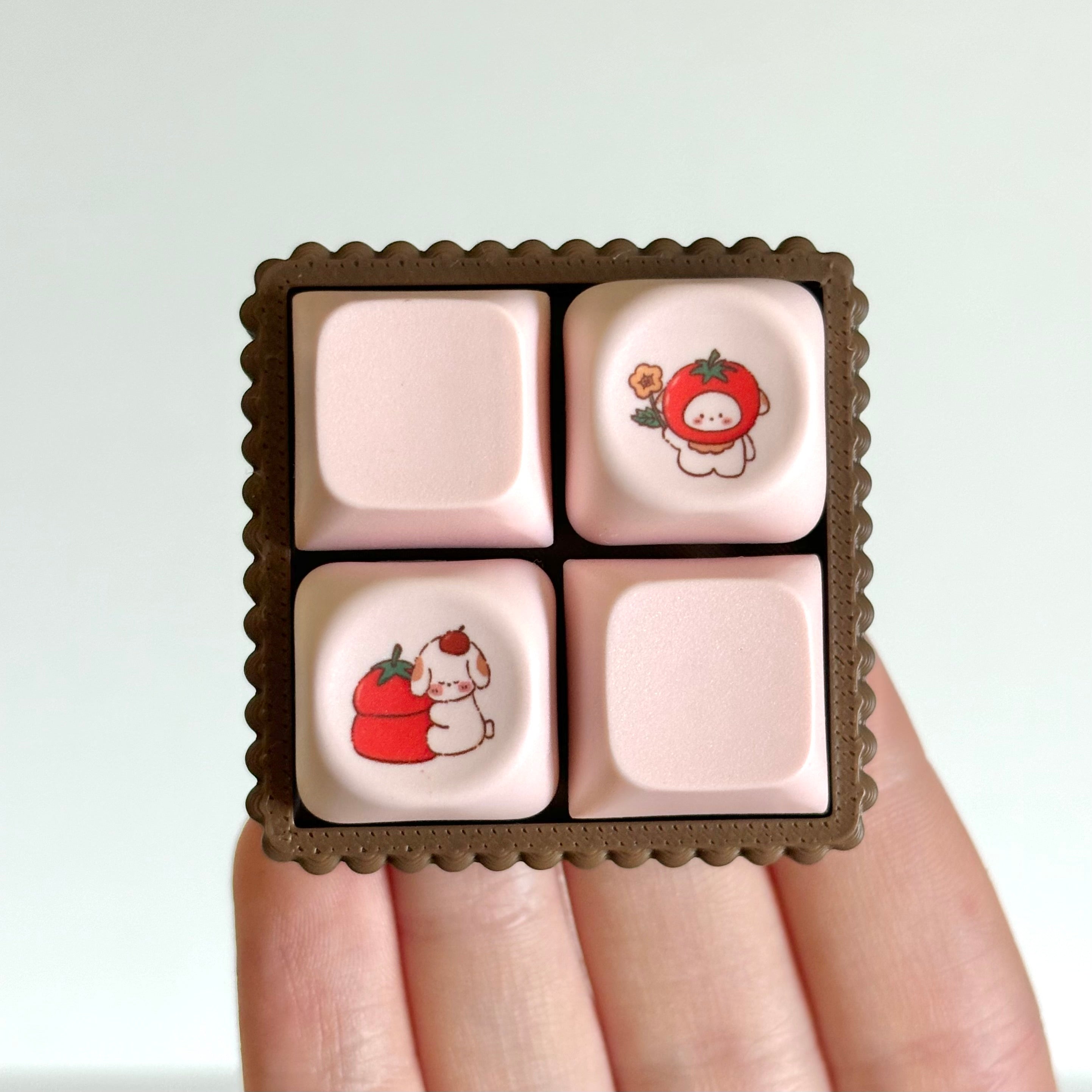 hello kitty cone 4 key fidget – Kreamy Keys