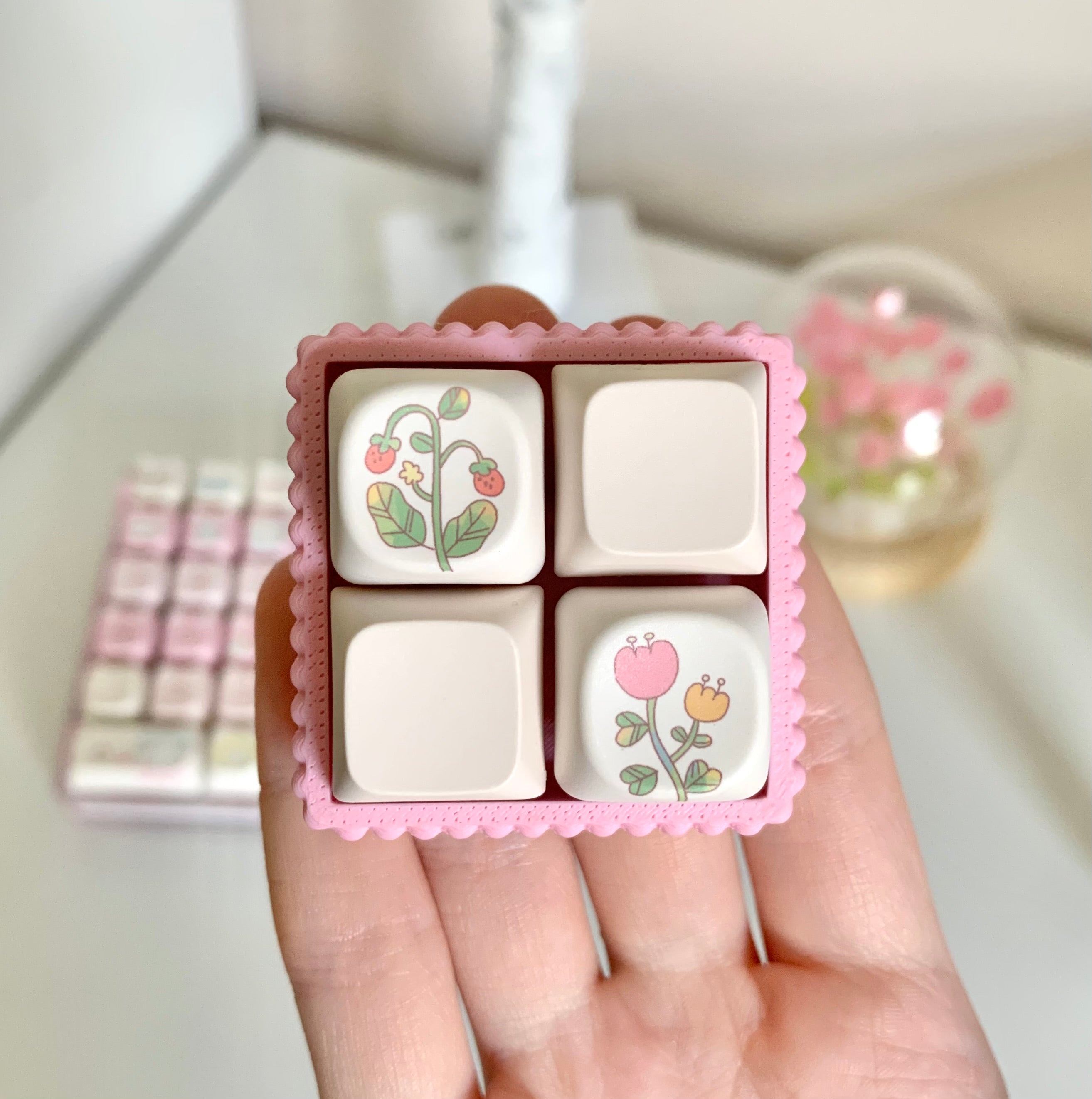 wildflower 4 key fidget – Kreamy Keys